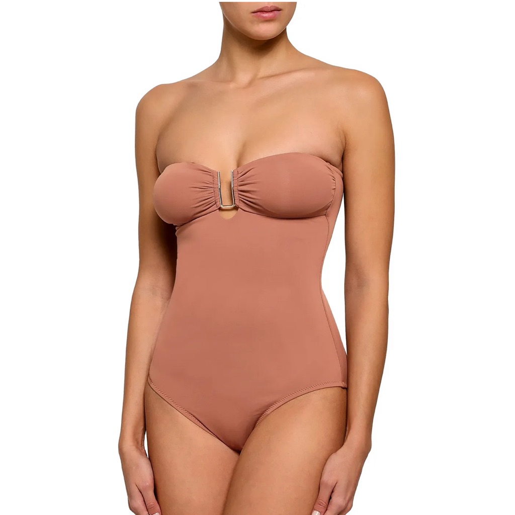 Melissa Odabash Strapless Bandeau Swimsuit
